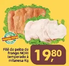 Supermercados Nori Filé de peito de frango nori temperado à milanesa oferta