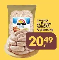 Supermercados Nori Linguica de Frango Aurora oferta