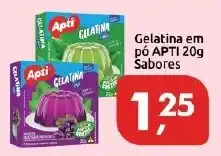 Supermercados Nori Gelatina em pó APTI 20g Sabores oferta