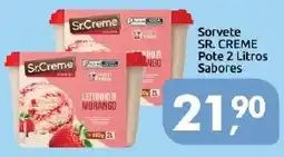 Supermercados Nori Sorvete sr. creme oferta