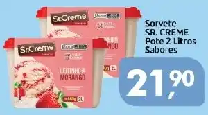 Supermercados Nori Sorvete sr. creme oferta