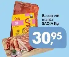 Supermercados Nori Bacon em manta SADIA Kg oferta
