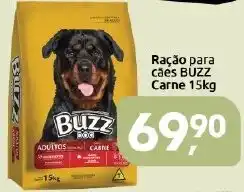Supermercados Nori Ração para cães buzz carne oferta