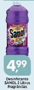 Supermercados Nori Desinfetante sanol 2 litros fragrâncias oferta