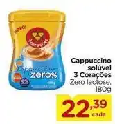 Carrefour 3 corações - cappuccino solúvel oferta