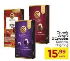Carrefour 3 corações - cápsula de café oferta
