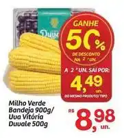Fort Atacadista Vitória - milho verde bandeja/uva vitoria oferta
