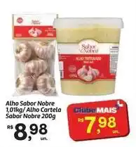 Fort Atacadista Sabor nordeste - alho sabor nobre / alho cartela oferta