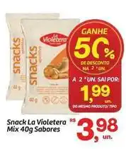Fort Atacadista Sabores - snack la violetera mix oferta