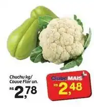Fort Atacadista Flor - chuchu kg/ couve un oferta