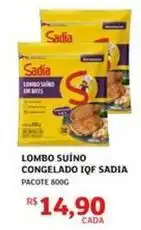 Assaí Atacadista Sadia - lombo suíno congelado iqf oferta
