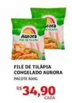 Assaí Atacadista Aurora - filé de tilápia congelado oferta