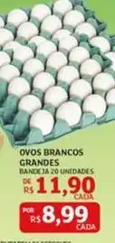 Assaí Atacadista Ovos brancos grandes oferta
