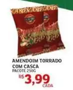 Assaí Atacadista Pacote - amendoim torrado com casca oferta