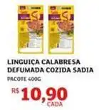 Assaí Atacadista Sadia - linguiça calabresa defumada cozida oferta