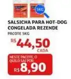 Assaí Atacadista Rezende - salsicha para hot-dog congelada oferta