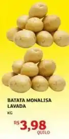 Assaí Atacadista Monalisa - batata monalisa lavada oferta