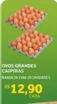 Assaí Atacadista Caipira - ovos grandes oferta