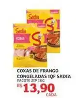 Assaí Atacadista Sadia - coxas de frango congeladas iqf oferta