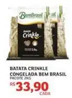 Assaí Atacadista Bem brasil - batata crinkle congelada oferta