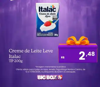 Creme de Leite Leve Italac