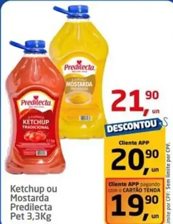 Predilecta - ketchup ou mostarda