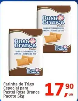 Tenda Atacado Rosa branca - farinha de trigo especial para pastel oferta