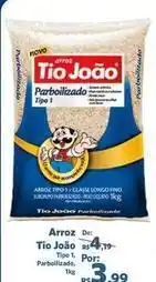 Sam's Club Tio joão - arroz oferta