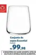 Sam's Club Essencial - conjunto de copos essential oferta