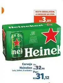 Sam's Club Heineken - cerveja oferta