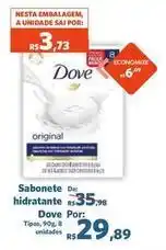 Sam's Club Dove - sabonete hidratante oferta