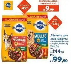 Sam's Club Pedigree - alimento para cães oferta