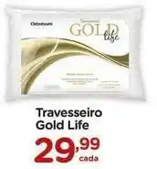 Carrefour Ortobom - travesseiro gold life oferta