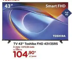 Carrefour Toshiba - tv 43 fhd 43v35rs oferta