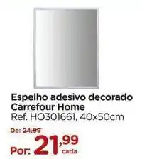 Carrefour Carrefour - espelho adesivo decorado home oferta