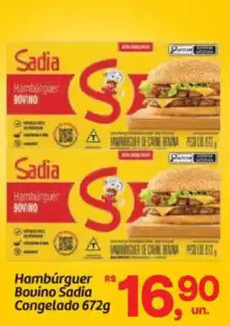 Fort Atacadista Hambúrguer Bovino Sadia oferta