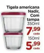 Carrefour Nadir - tigela americana , com tampa oferta