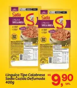 Fort Atacadista Linguica Tipo Calabresa Sadia Cozida Defumada oferta