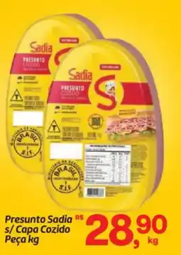 Fort Atacadista Presunto Sadia s/ Capa Cozido oferta