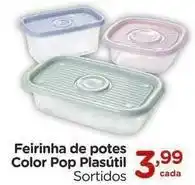 Carrefour Pop - feirinha de potes color plasútil oferta