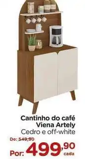 Carrefour Artely - cantinho do café viena oferta