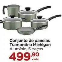 Carrefour De - conjunto de panelas tramontina oferta