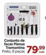 Carrefour Plena - conjunto de facas tramontina oferta