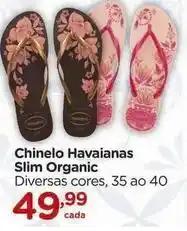 Carrefour Havaianas - chinelo slim organic oferta