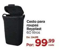 Carrefour Reyplast - cesto para roupas oferta