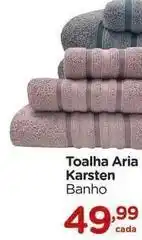 Carrefour Karsten - toalha aria oferta