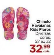 Carrefour Havaianas - chinelo kids flores oferta