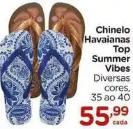 Carrefour Vibe - chinelo havaianas top summer oferta