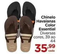 Carrefour Beauty color - chinelo havaianas essential oferta