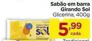 Carrefour Girando sol - sabão em barra oferta
